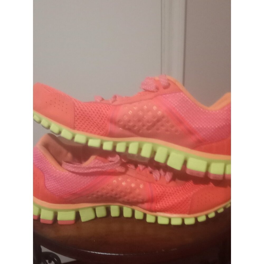 Reebok Realflex Scream 2.0 Womens Size 9 Pink Walking Running Shoes Sneakers - Picture 11 of 12